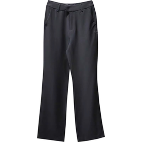 刘雯&PEACEBIRD联名直筒长裤A1GBC2D02黑色