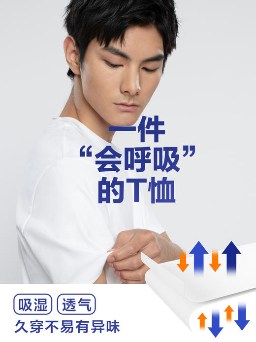 【特价清仓】本物短袖T恤（男女同款） 商品图4