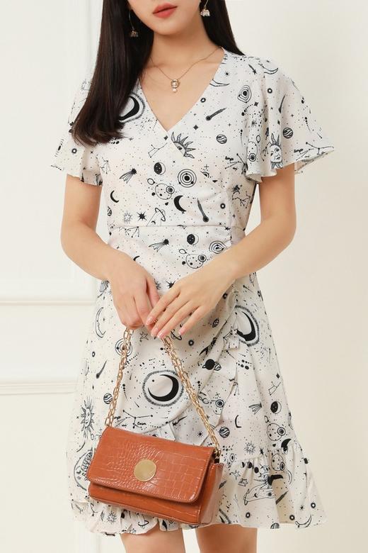 L.Fleuri 星空印花连衣裙 12741 商品图2