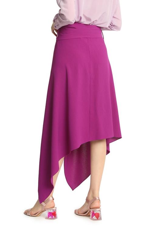 AVA 紫色大腰封不规则信封裙 1873 商品图2