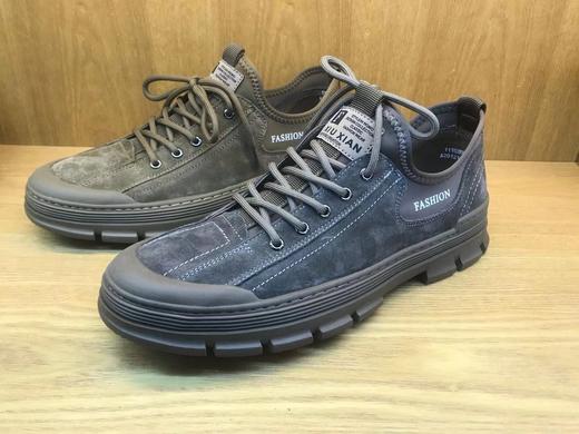 豪行2021年春季新品时尚休闲真皮低帮男单鞋11162606专柜正品 商品图0