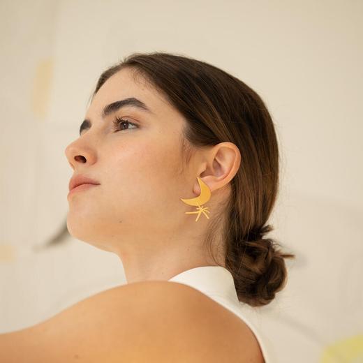 北京仓｜Joidart-MIRÓ-星月 耳环［西班牙设计师］ 商品图4
