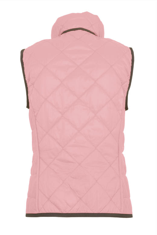 Frauenschuh - TRACY QUILTED VEST - PASTELPINK - 女装 - 背心 - 粉色 商品图2