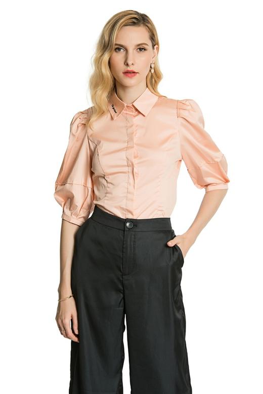 AVA 裸粉色宫廷风上衣 2866 商品图0