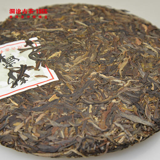 【回家之旅专享】澜沧古茶2014年邦崴普洱生茶大饼提客357g*7 商品图4