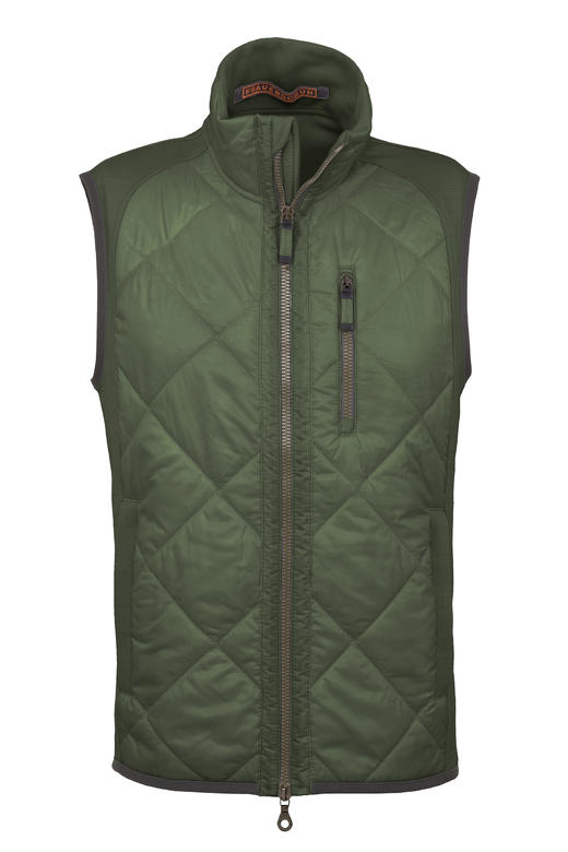 Frauenschuh - TRACY QUILTED VEST - OLIVINE - 女装 - 背心 - 橄榄绿 商品图0