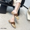 新品 韩版蝴蝶结玛丽珍包头拖鞋947B32525 商品缩略图5