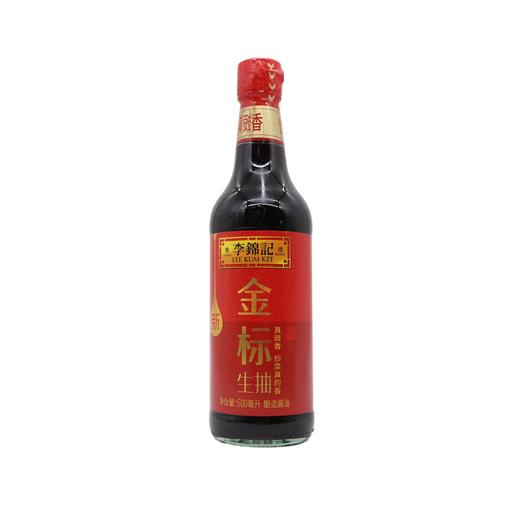 李锦记金标生抽500ml（4893888001575） 商品图0