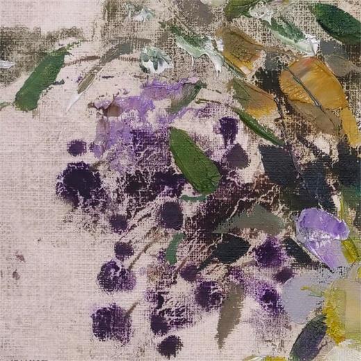 李柳燕《余芬》油画 33CM*28CM 约0.8平尺 布面（已装框）【原作编号YH0007】 商品图2