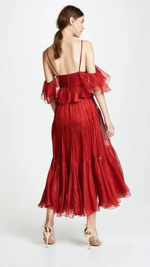【投稿】喵娘精工@M67《卡罗拉之舞》红色吊带裙 商品图5