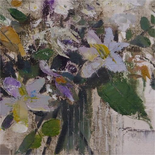 李柳燕《余芬》油画 33CM*28CM 约0.8平尺 布面（已装框）【原作编号YH0007】 商品图3