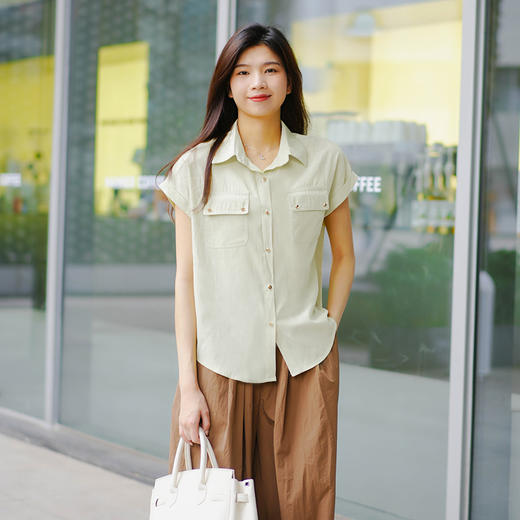 Avann天丝棉金属扣短袖 商品图11