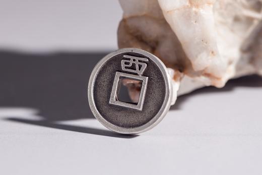 矩德泉坊 纯银手作  天盛元宝背西厚重（2.2厘米版）500 商品图6