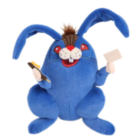 《蓝卯卯》毛绒玩偶