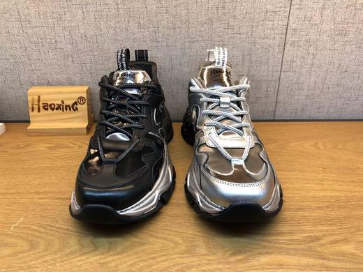 豪行2021年秋冬新品时尚休闲真皮软底舒适男单鞋11323502专柜正品 商品图3