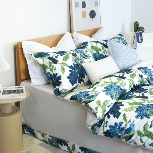 60S贡缎印花四件套-微澜 商品图3