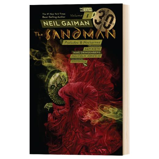 英文原版 The Sandman Vol.1 睡魔1 前奏与夜曲 30周年版 英文版 进口原版书籍搭哈利波特奇迹男孩刺客信条星球大战 商品图1
