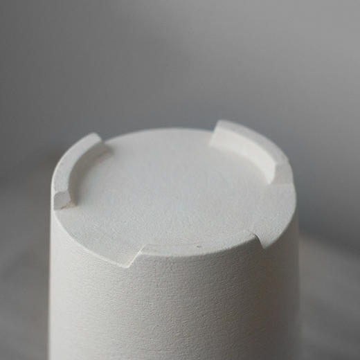 景德镇 老白泥方窗2#三峰炉  手工老白泥炉 仿古烧炭炉子 茶具配件 茶道零配 商品图1