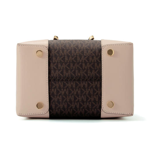【品牌授权】迈克.科尔斯（MICHAEL KORS）女士MERCER系列单肩手提包30F9GZ5L1B BRN/SFTPINK 商品图4
