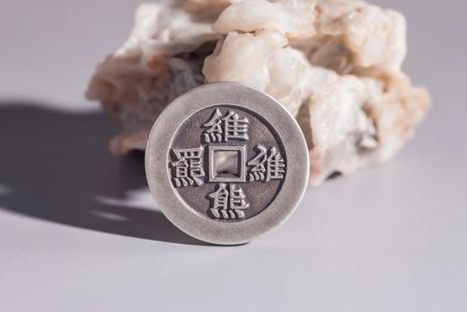 矩德泉坊 纯银手作  多子多孙维熊维罴（3.4厘米版）495 商品图3