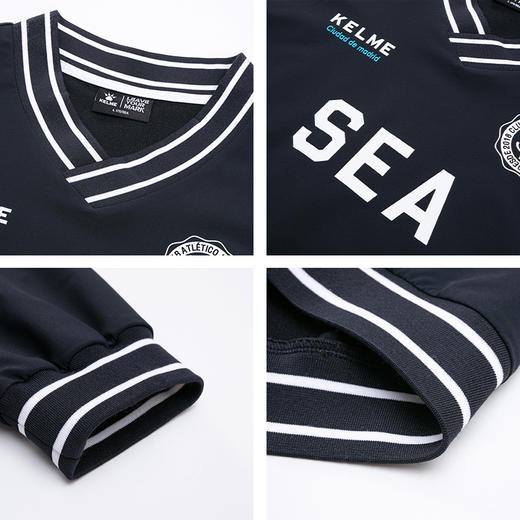 KELME卡尔美xWIND AND SEA 联名系列潮流长袖T恤套头时尚新款卫衣 商品图3