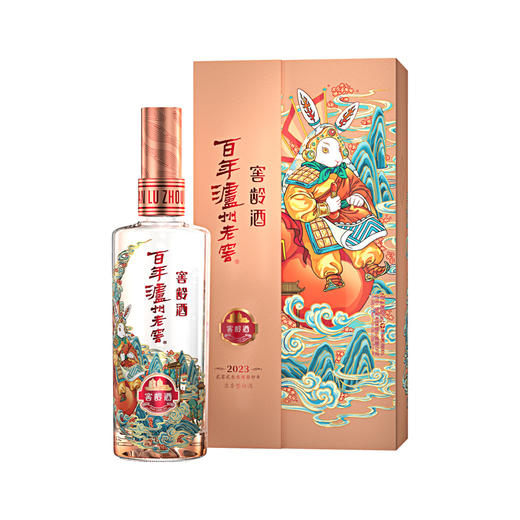 【酒厂直营】60度百年泸州老窖窖龄酒·兔年生肖酒 500ml 泸州老窖官方旗舰店 商品图1
