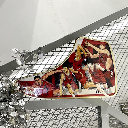 收藏系列 Darren Zhou 灌篮飞人 潮流艺术版画   48*30cm 商品图4