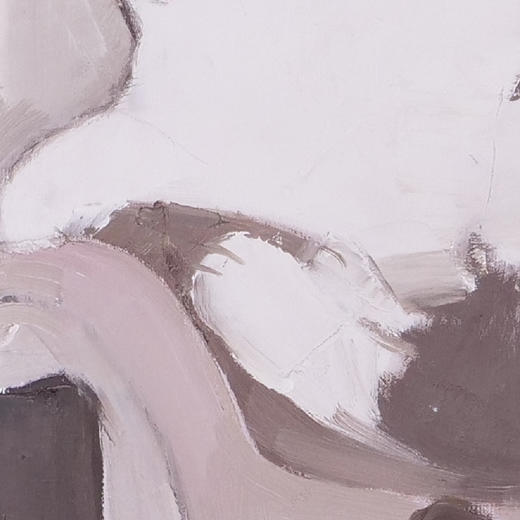 孙洪敏《猫》（一）油画 53CM*43CM 约2.1平尺 布面（已装框）【原作编号YH0002】 商品图3