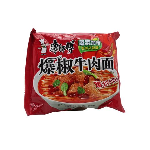 康师傅爆椒牛肉（袋面）(6920734706242) 商品图0