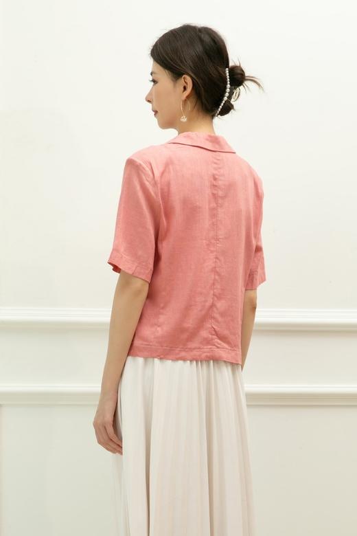 Le Malene 翻领短袖西装外套 12170 商品图3