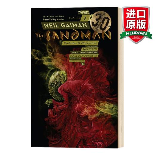 英文原版 The Sandman Vol.1 睡魔1 前奏与夜曲 30周年版 英文版 进口原版书籍搭哈利波特奇迹男孩刺客信条星球大战 商品图0