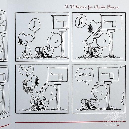 【中商原版】A Valentine for Charlie Brown 英文原版 花生漫画：给查理布朗的情人节礼物 Charles M Schulz 商品图4