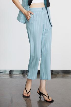 NOIR 条纹修身西装裤 2956