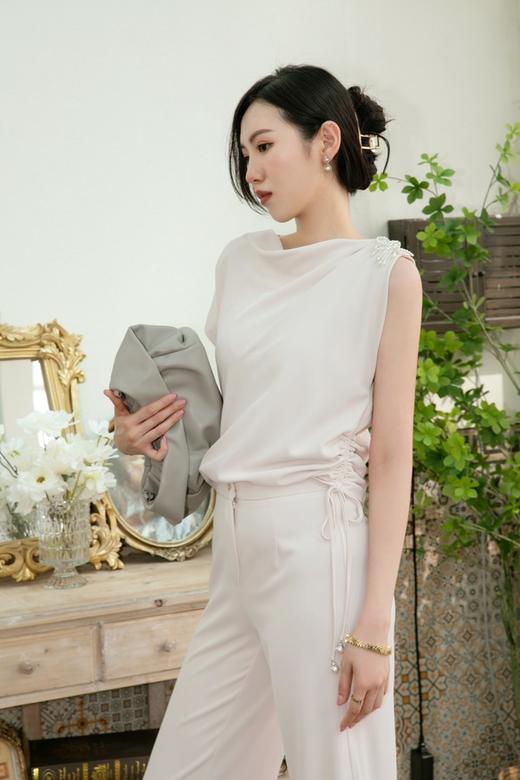 Le Malene 高端气质设计感阔腿裤套装 13224 商品图3