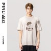 PINLI品立春季新款纯棉圆领短袖T恤男士休闲体恤BG231111053 商品缩略图6