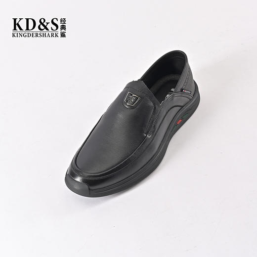 2023经典鲨春季新品正装真皮通勤皮鞋KW266-314021 商品图4