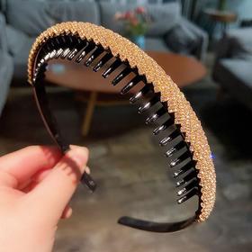 DD-发箍女洗脸用压发简约头箍卡子带齿防滑发夹头窟碎发发卡发捆头饰