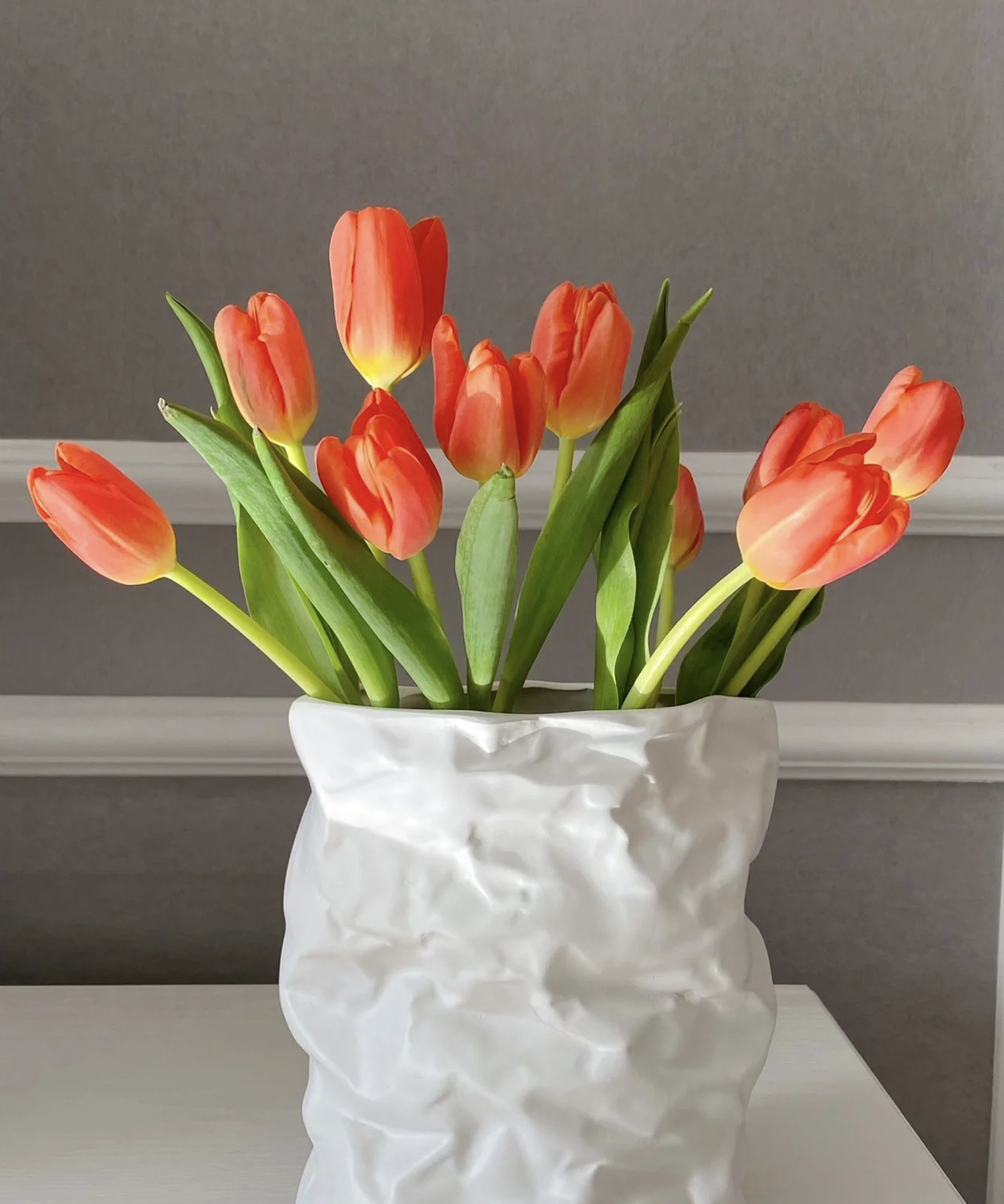 【国产郁金香】  橙色  10枝/扎