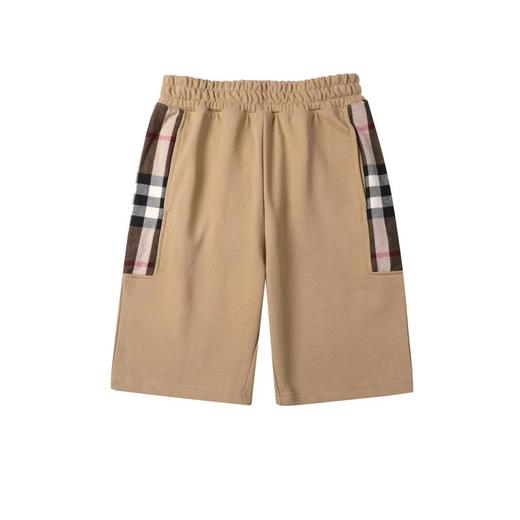 满减活动 S码（135-155斤）B家新款经典格子拼接中裤 商品图1