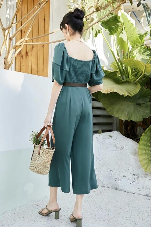 Eifini伊芙丽 高腰复古法式连体裤 16125 商品图4