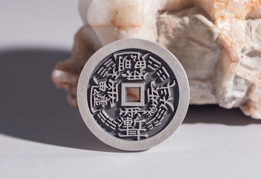 矩德泉坊 纯银手作 紫微背二十八星宿（3厘米版）496 商品图5