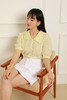 Stay2Weeks 淡黄色娃娃领上衣 12172 商品缩略图0