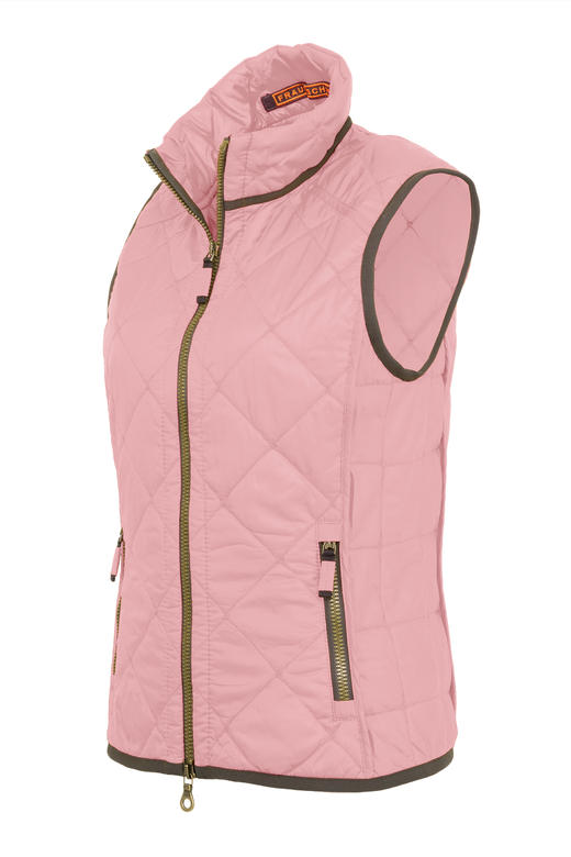 Frauenschuh - TRACY QUILTED VEST - PASTELPINK - 女装 - 背心 - 粉色 商品图1