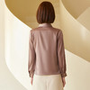 【多色可选】罗蒙春夏长袖衬衫女士商务通勤休闲百搭缎面衬衫女 商品缩略图2