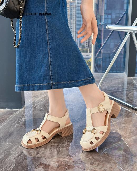 新品春夏镂空猪笼鞋772B32555 商品图7