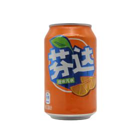 芬达橙味拉罐330ml（6953392520011）