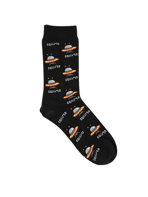 callisto黑色棉混纺袜子 FRSCK010C 商品图1