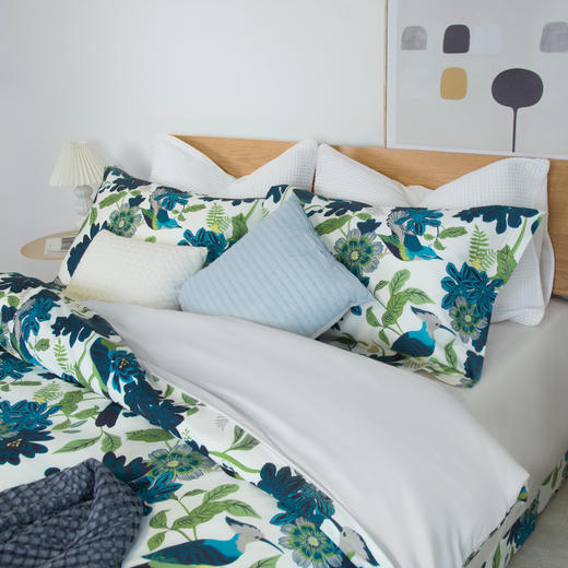 60S贡缎印花四件套-微澜 商品图2