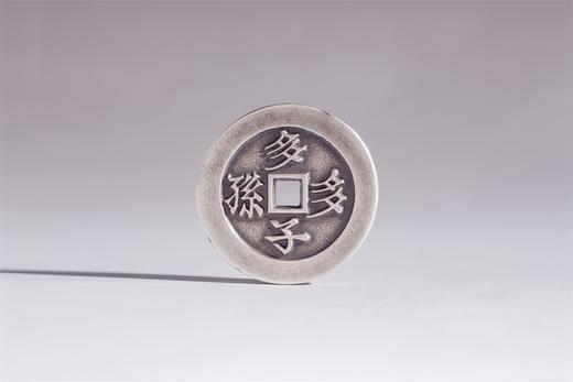 矩德泉坊 纯银手作  多子多孙维熊维罴（3.4厘米版）495 商品图5