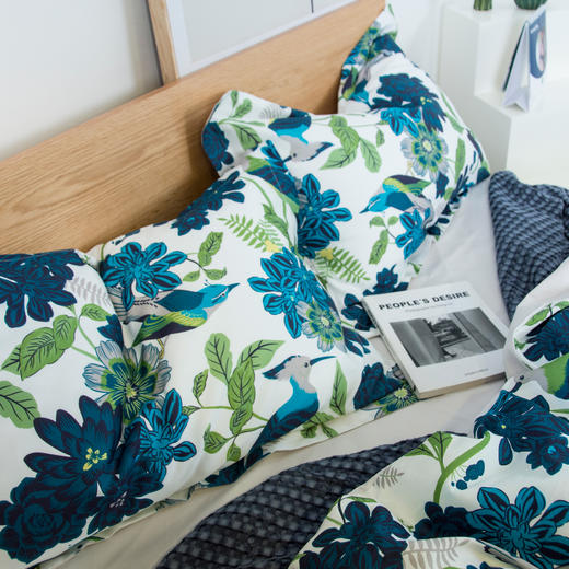 60S贡缎印花四件套-微澜 商品图1